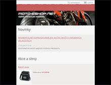Tablet Screenshot of moto-eshop.net